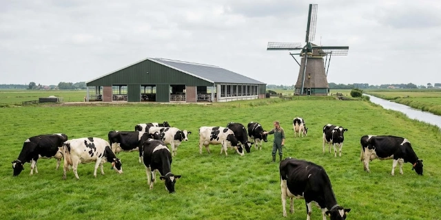 Avian Influenza Antibodies Detected in Dutch Dairy Cow With No Evidence of Active Virus on Friesland Farm