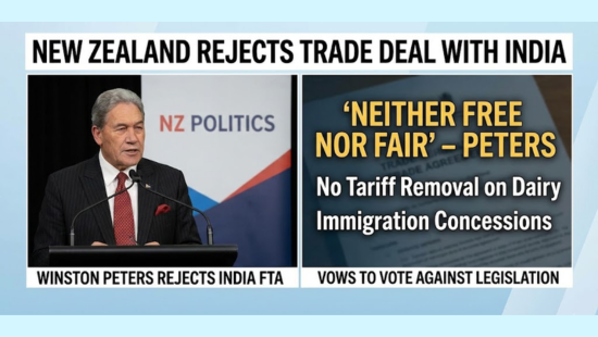 "Low Quality Deal": NZ Foreign Minister Blasts India FTA