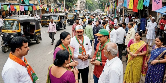 BJP Drops 27 Former Corporators, Brings Outsiders in BMC Polls 2026
