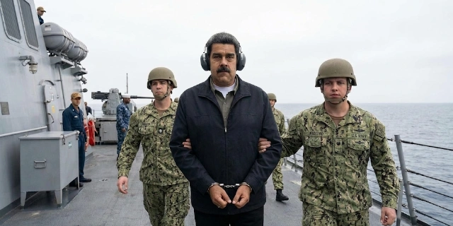 Trump Shares First Image of Nicolas Maduro After US Military Capture