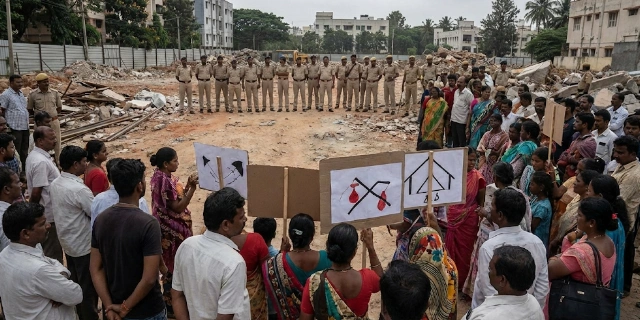 Kogilu Evictees to Hold Rally as BJP Announces Protest in Bengaluru