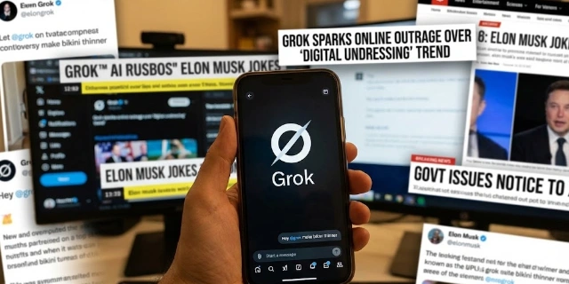 Grok AI Controversy: Elon Musk’s Chatbot Faces Global Backlash Over Sexualised Image Misuse on X