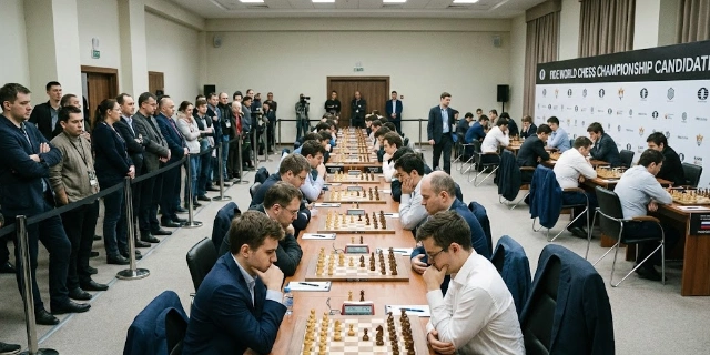 World Champion Gukesh Dommaraju Defeats Teenage Prodigy Yagiz Kaan Erdogmus in Round 10 of Tata Steel Chess Tournament